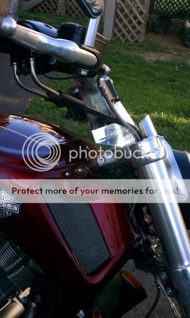 v rod handlebar risers