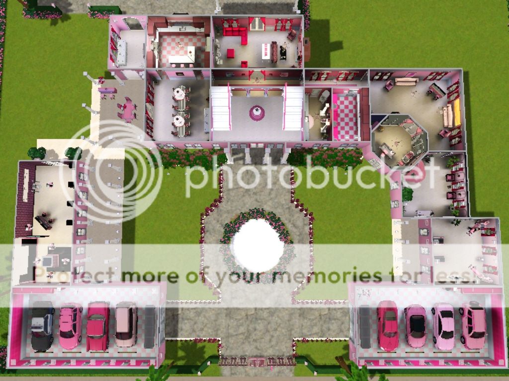 My First Upload Barbie Malibu Dream House The Sims Forums